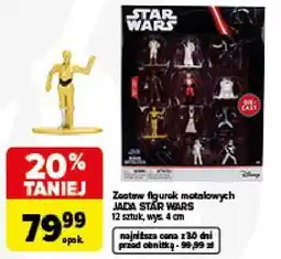Carrefour Zestaw figurek metalowych JADA STAR WARS 12 sztuk, wys. 4 cm oferta