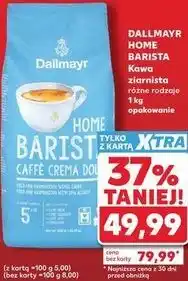 Kaufland Kawa ziarnista różne rodzaje Dallmayr Home Barista oferta