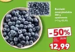 Kaufland Borówki amerykańskie 300 g opakowanie oferta