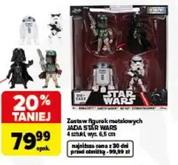 Carrefour Zestaw figurek metalowych JADA STAR WARS 4 sztuki, wys. 6,5 cm oferta