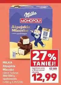 Kaufland MILKA Alpejskie Mleczko oferta