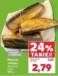 Kaufland Makrela chilijska wędzona, tusza oferta