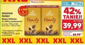 Kaufland EDUSCHO FAMILY Kawa mielona oferta