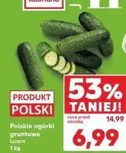 Kaufland Polskie ogórki gruntowe luzem oferta