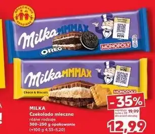 Kaufland MILKA Czekolada mleczna różne rodzaje oferta