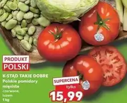 Kaufland Polskie pomidory mięsiste czerwone oferta