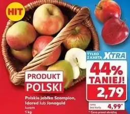 Kaufland Polskie jabłka Szampion, Idared lub Jonagold oferta
