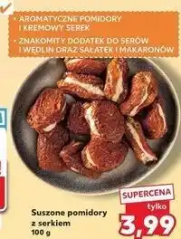 Kaufland Suszone pomidory z serkiem oferta