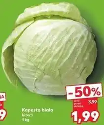 Kaufland Kapusta biała luzem oferta
