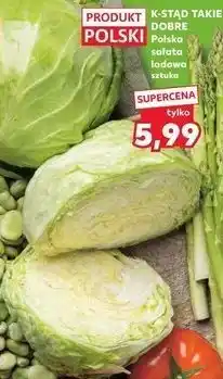 Kaufland Polska sałata lodowa oferta