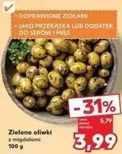 Kaufland Zielone oliwki z migdałami oferta