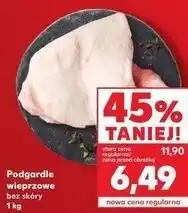 Kaufland Podgardle wieprzowe bez skóry oferta
