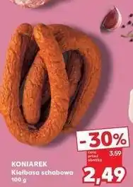 Kaufland KONIAREK Kiełbasa schabowa oferta