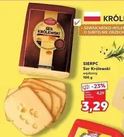 Kaufland SIERPC Ser Królewski wędzony oferta