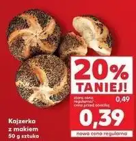 Kaufland Kajzerka z makiem 50 g sztuka oferta