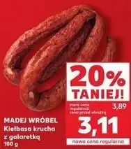 Kaufland Kiełbasa krucha z galaretką oferta