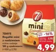 Kaufland Rogaliki mini z nadzieniem różne rodzaje 185 g opakowanie oferta