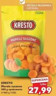 Kaufland KRESTO Morele suszone 400 g opakowanie oferta