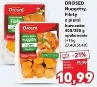 Kaufland Nuggetsy, Filety z piersi kurczaka 400/350 g opakowanie oferta