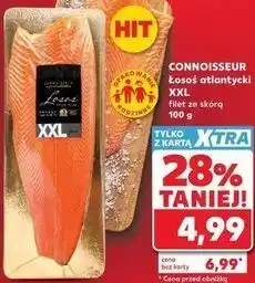 Kaufland CONNOISSEUR Łosoś atlantycki XXL filet ze skórą oferta