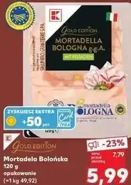 Kaufland Mortadela Bolońska Gold Edition oferta