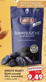 Kaufland KRESTO SELECT Śliwki suszone 150 g opakowanie oferta