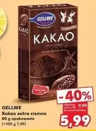 Kaufland GELLWE Kakao extra ciemne oferta