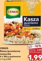 Kaufland CENOS Kasza jęczmienna mazurska oferta