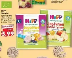 Kaufland Wafelki ryżowe BIO HIPP różne rodzaje 30 g opakowanie oferta