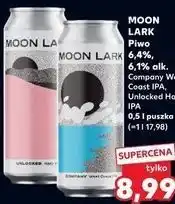 Kaufland Piwo 6,4%, 6,1% alk. Company West Coast IPA, Unlocked Hazy IPA 0,5 l puszka oferta