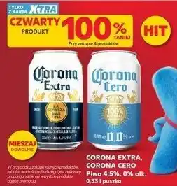 Kaufland CORONA EXTRA, CORONA CERO Piwo 4,5%, 0% alk oferta