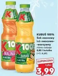 Kaufland KUBUŚ 100% Sok owocowy lub owocowo-warzywny oferta