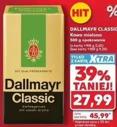 Kaufland DALLMAYR CLASSIC Kawa mielona 500 g opakowanie oferta