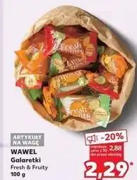 Kaufland WAWEL Galaretki Fresh & Fruity oferta