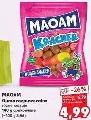 Kaufland MAOAM Guma rozpuszczalna różne rodzaje oferta