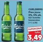 Kaufland CARLSBERG Piwo jasne 0%, 5% alk oferta
