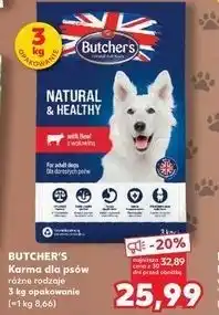 Kaufland BUTCHER'S Karma dla psów różne rodzaje oferta