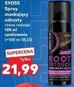 Kaufland SYOSS Spray maskujący odrosty różne rodzaje 120 ml opakowanie (=100 ml 18,33) oferta