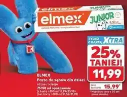 Kaufland ELMEX Pasta do zębów dla dzieci oferta