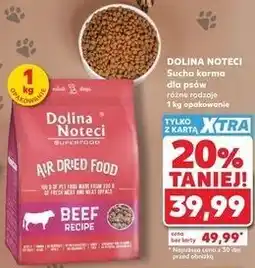 Kaufland DOLINA NOTECI Sucha karma dla psów różne rodzaje oferta