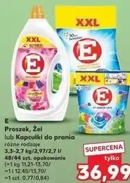 Kaufland E Proszek, Żel lub Kapsułki do prania różne rodzaje oferta