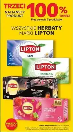 Kaufland WSZYSTKIE HERBATY MARKI LIPTON oferta