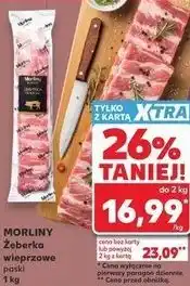 Kaufland MORLINY Żeberka wieprzowe paski oferta