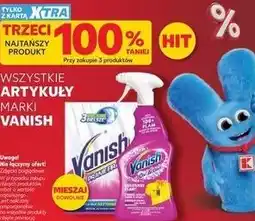 Kaufland WSZYSTKIE ARTYKUŁY MARKI VANISH oferta