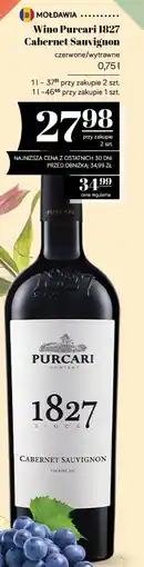 Polomarket Wino Purcari 1827 Cabernet Sauvignon oferta