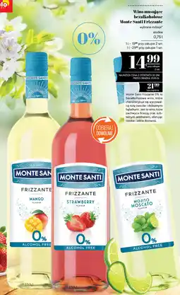 Polomarket Wino musujące bezalkoholowe Monte Santi Frizzante oferta