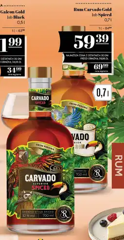 Polomarket Rum Carvado Gold lub Spiced oferta