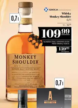 Polomarket Whisky Monkey Shoulder oferta