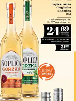 Polomarket Soplica Gorzka Oryginalna lub z miętą oferta