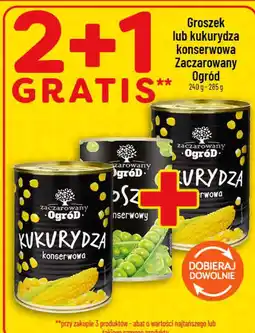 Polomarket Groszek lub kukurydza konserwowa Zaczarowany Ogród oferta